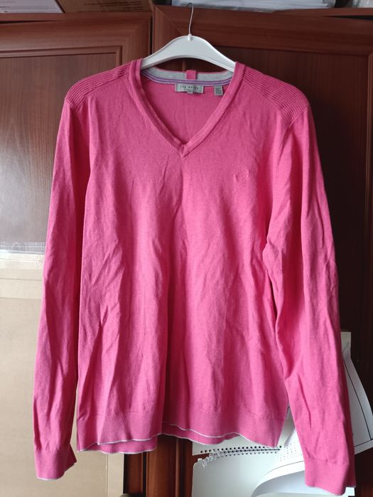 Кофта світер реглан рожевий