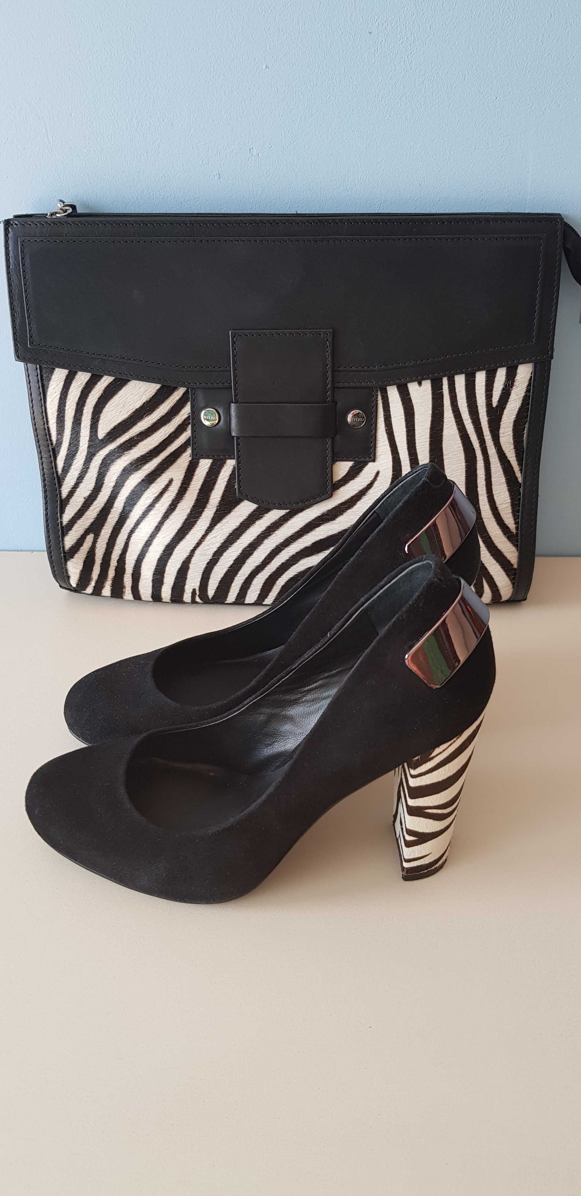 Guess 39 jak nowe zebra torebka ryłko