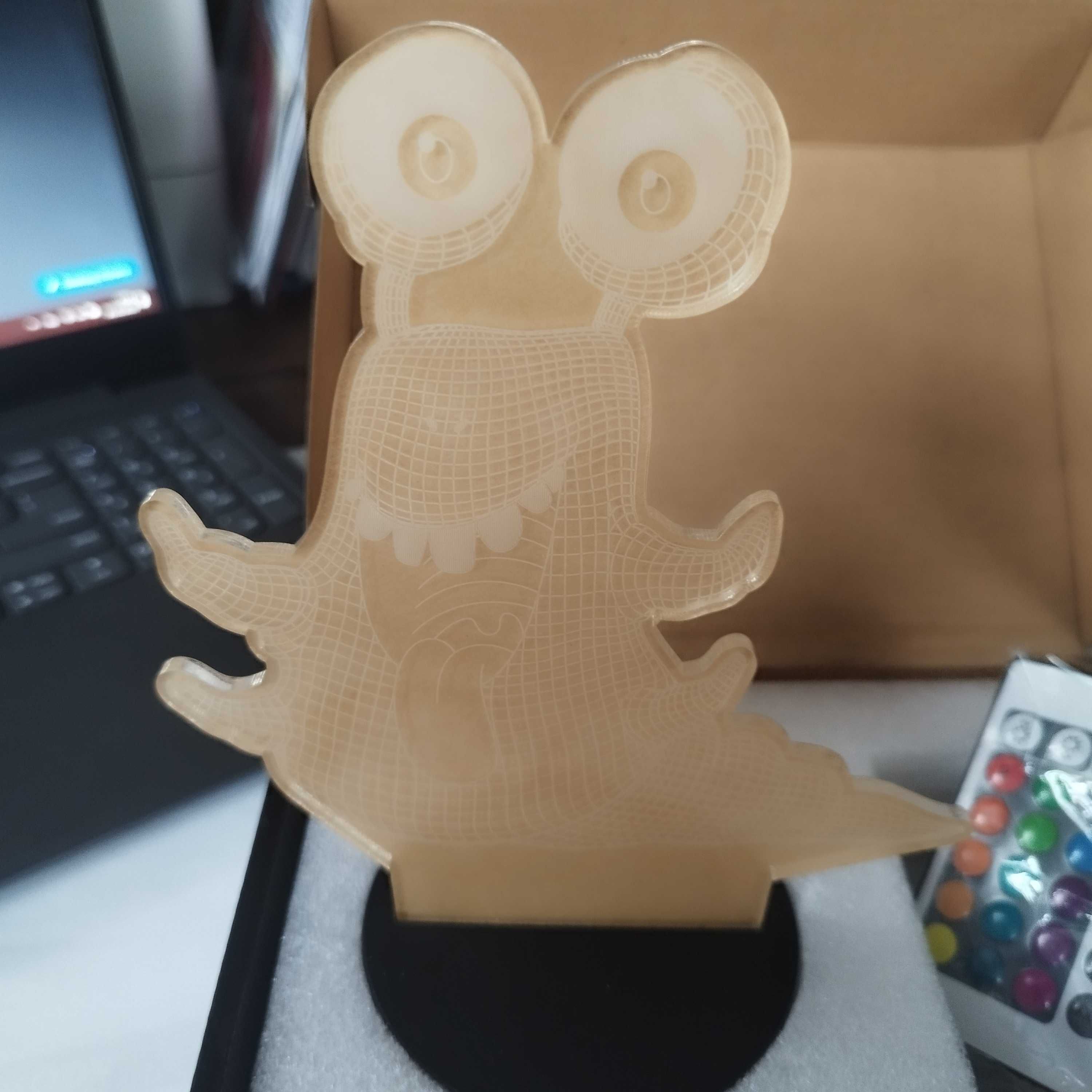 Lampka LED 3D + pilot