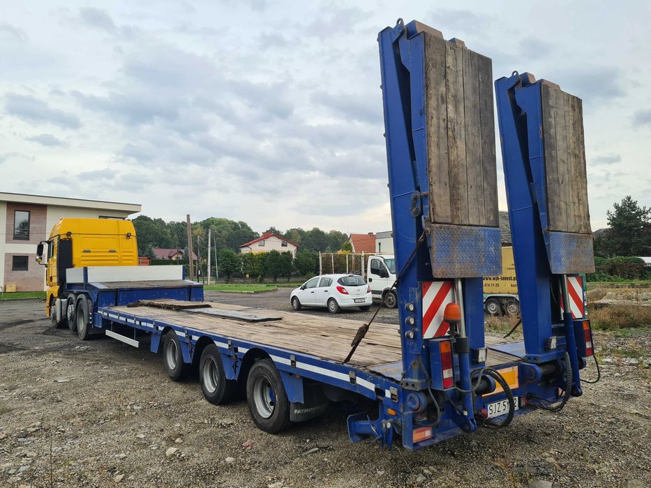 Naczepa niskopodwoziowa Faymonville STN-3AUB, super stan, 3-osiowa