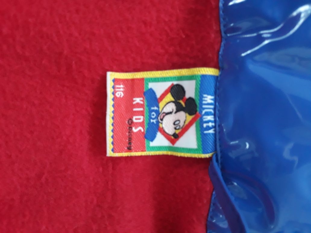 Płaszczyk ocieplany dla dziecka Mickey , Disney  roz.116