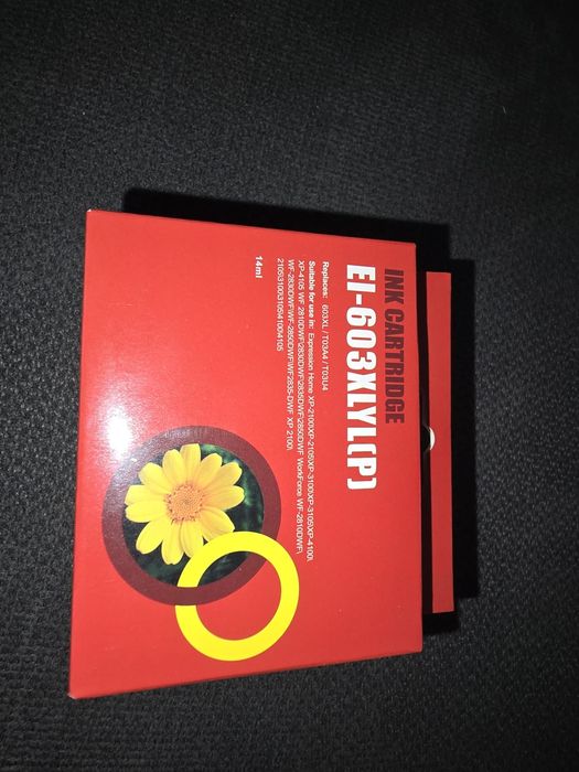 Conjunto 5 tinteiros compativeis com Epson