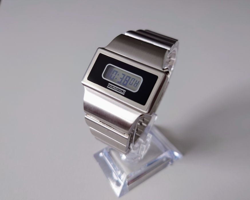 Zegarek Vintage LCD Fairchild. NOS Nowy z oryginalnym pudełkiem!