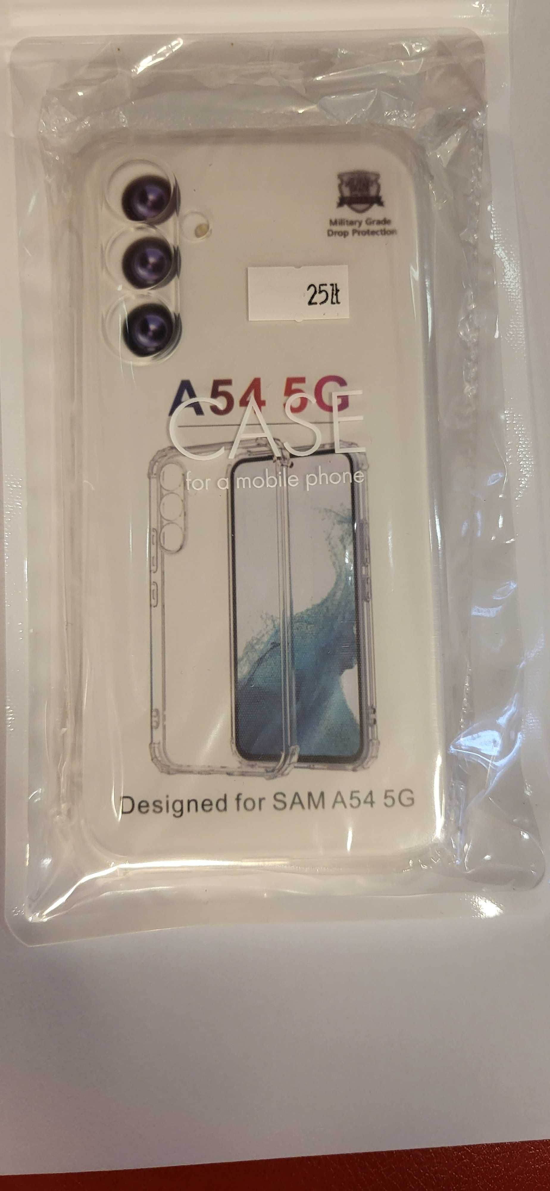 Etui Samsung A54 5G - antywstrząsowe bezbarwne