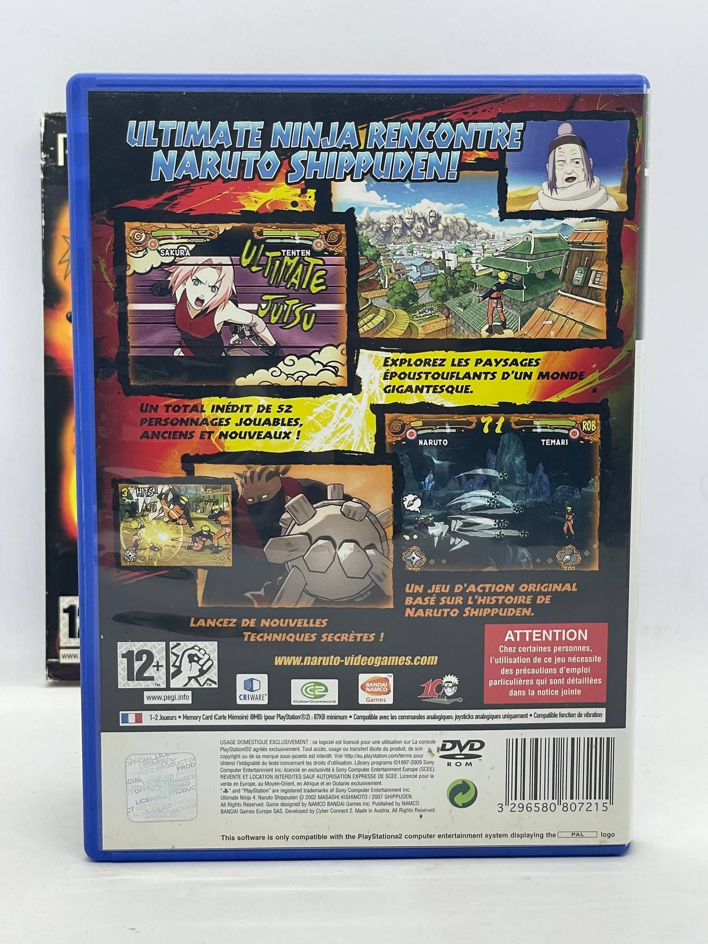 Naruto Shippuden Ultimate Ninja 4 PS2 Special Edition