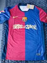 Koszulka piłkarska FC Barcelona rozmiar S Travis Scott