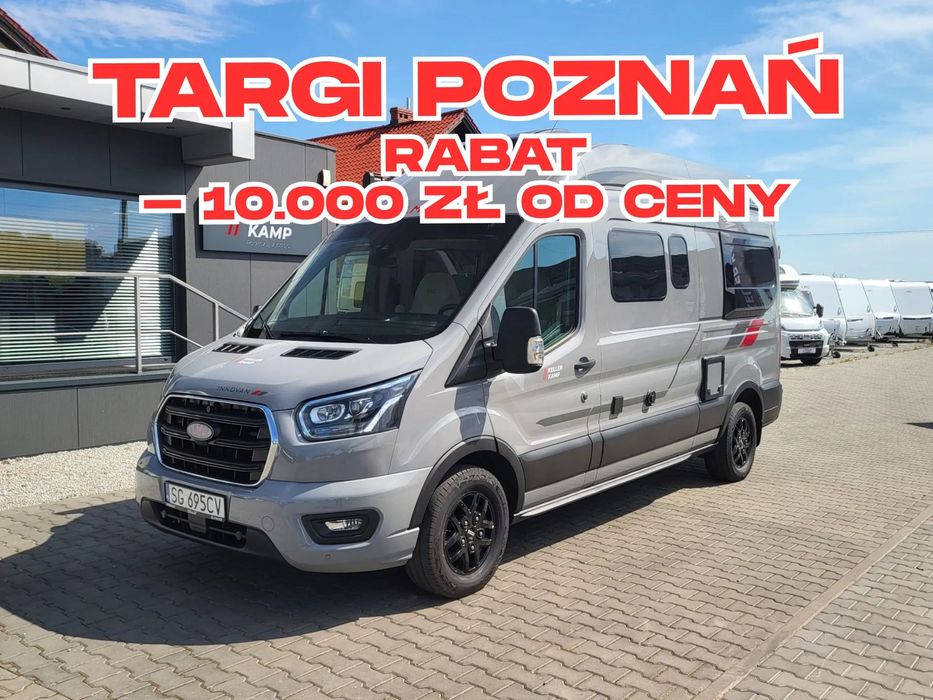 LMC INNOVAN 590 - Kampervan dla 2-3 osób  RABAT TARGI POZNAŃ / Bi-ksenon / Hak Solar Markiza / FV23%