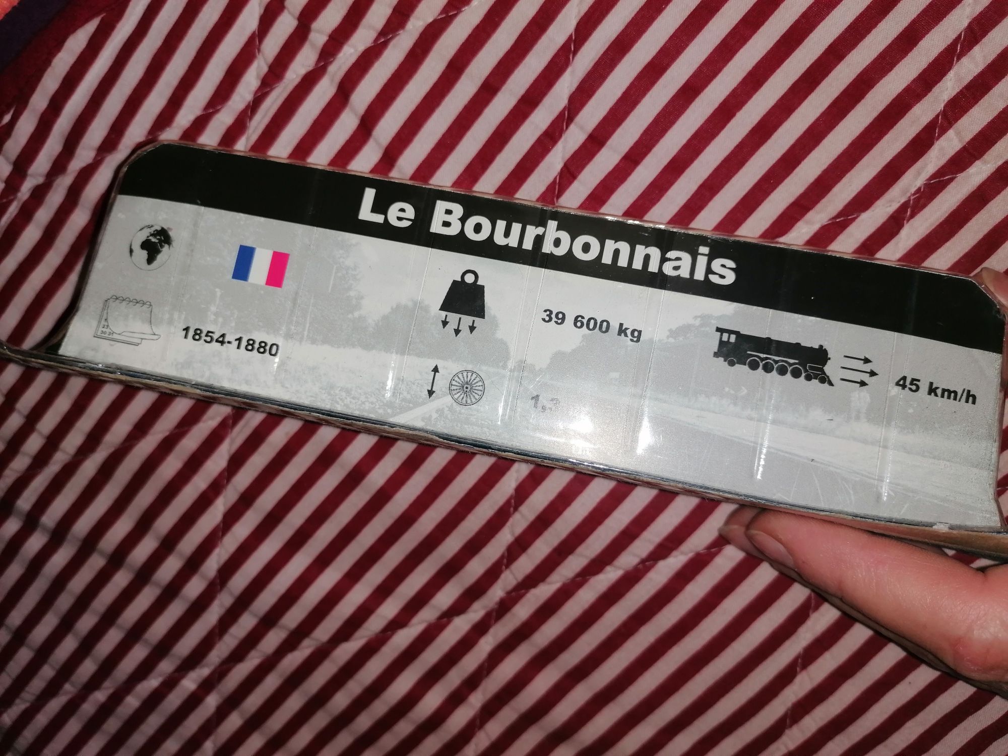 Model kolekcjonerski - Le Bourbonnais - Lokomotywa pociąg Amer com