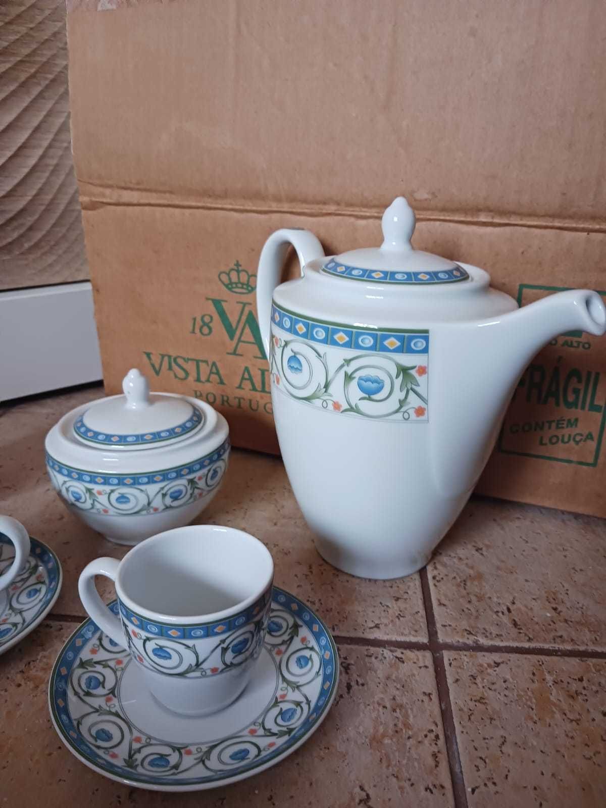 Conjunto de café vista alegre