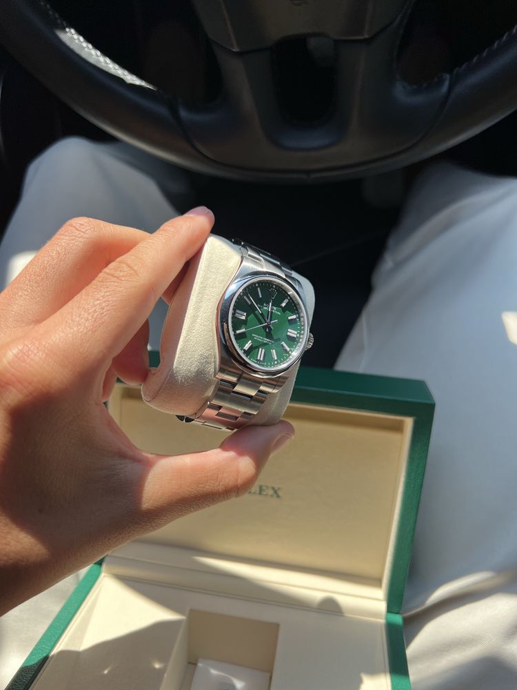 Rolex Oyster Perpetual 41 – Mostrador Verde