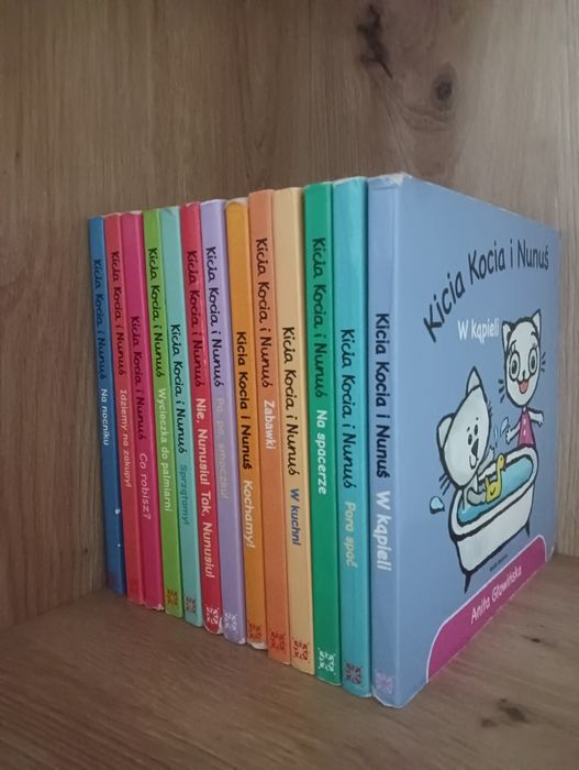 Zestaw książek Kicia Kocia i Nunuś