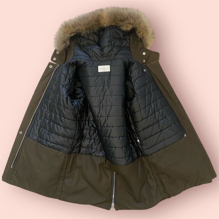 Пуховик женский Sandro, s-m