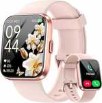 Smartwatch ID208 PLUS różowy ALEXA wykonywanie połączeń IOS Android