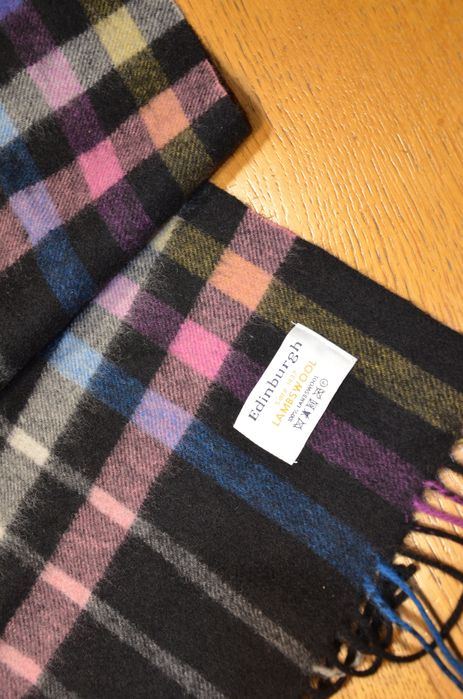szal/szalik Edinburgh lambswool 100%