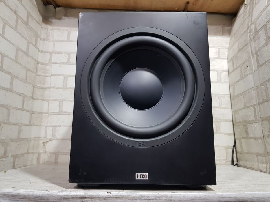 Активний сабвуфер HECO Music Style Sub 25, потужність 250 Вт, б/у