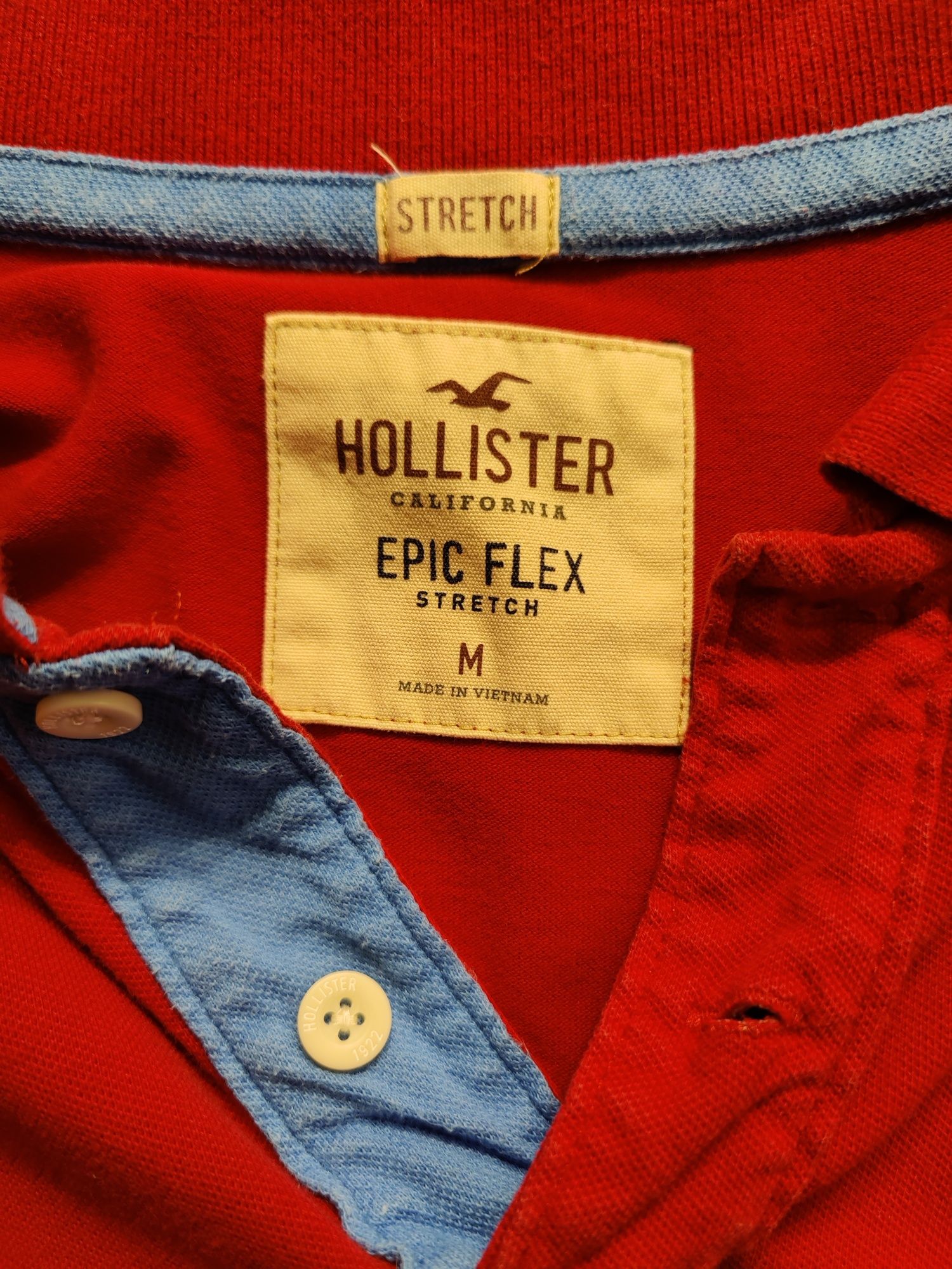 Koszulka męska polo hollister rozmiar M