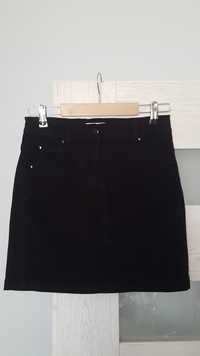 Czarna spódnica dla dziewczynki rozmiar 158