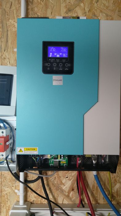 Zestaw off grid, magazyn energii,bateria trakcyjna, falownik hybrydowy
