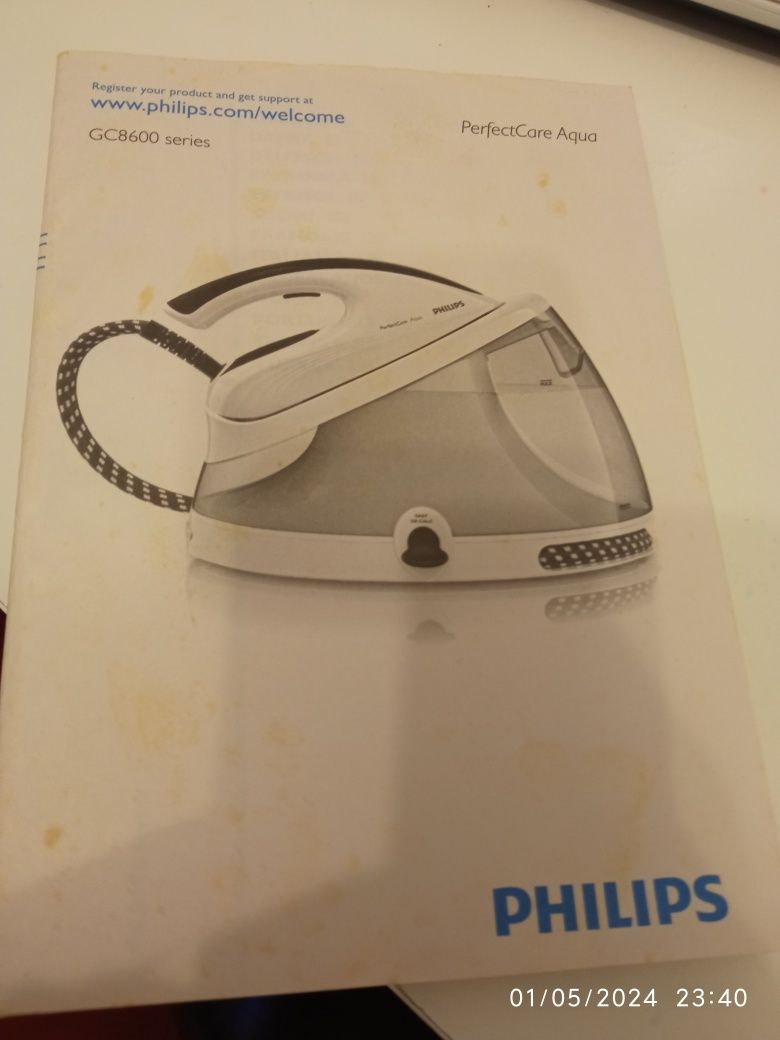 Ferro caldeira Philips modelo GC8600 series