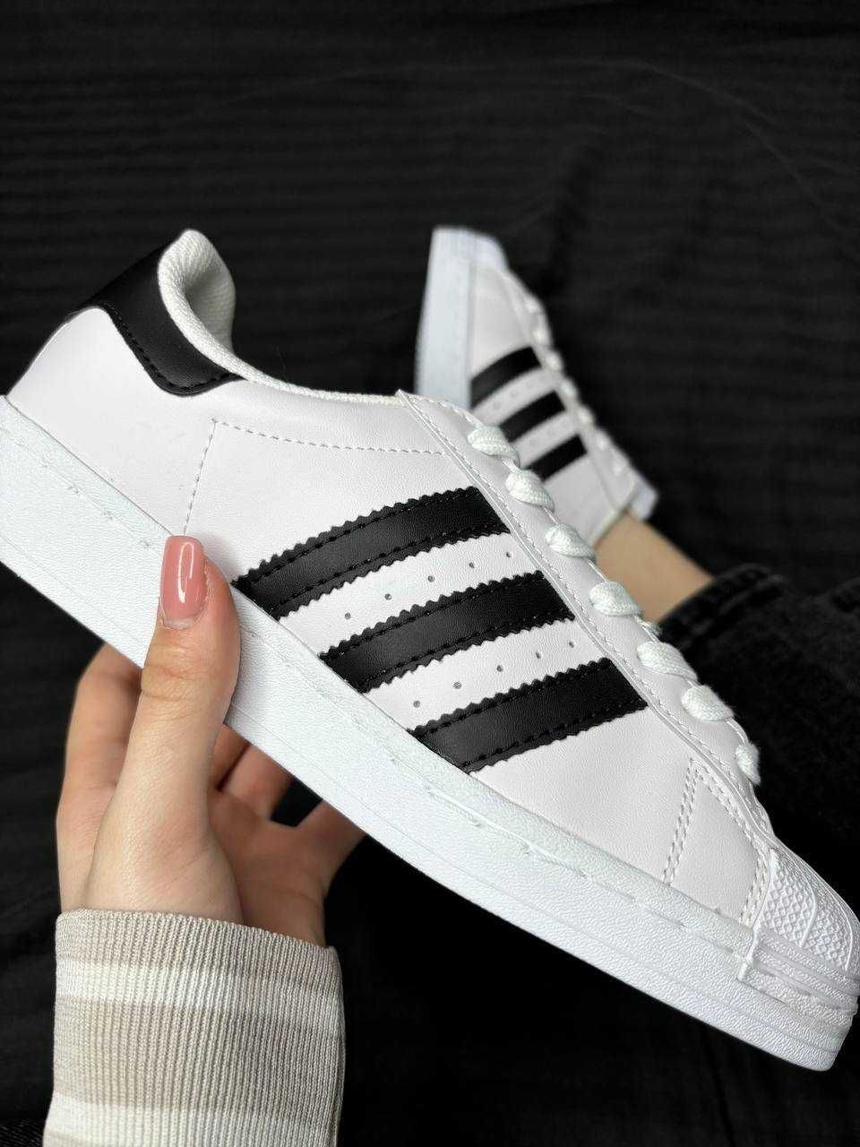 ADIDAS SUPERSTAR BLACK / Адідас супер стар чорні