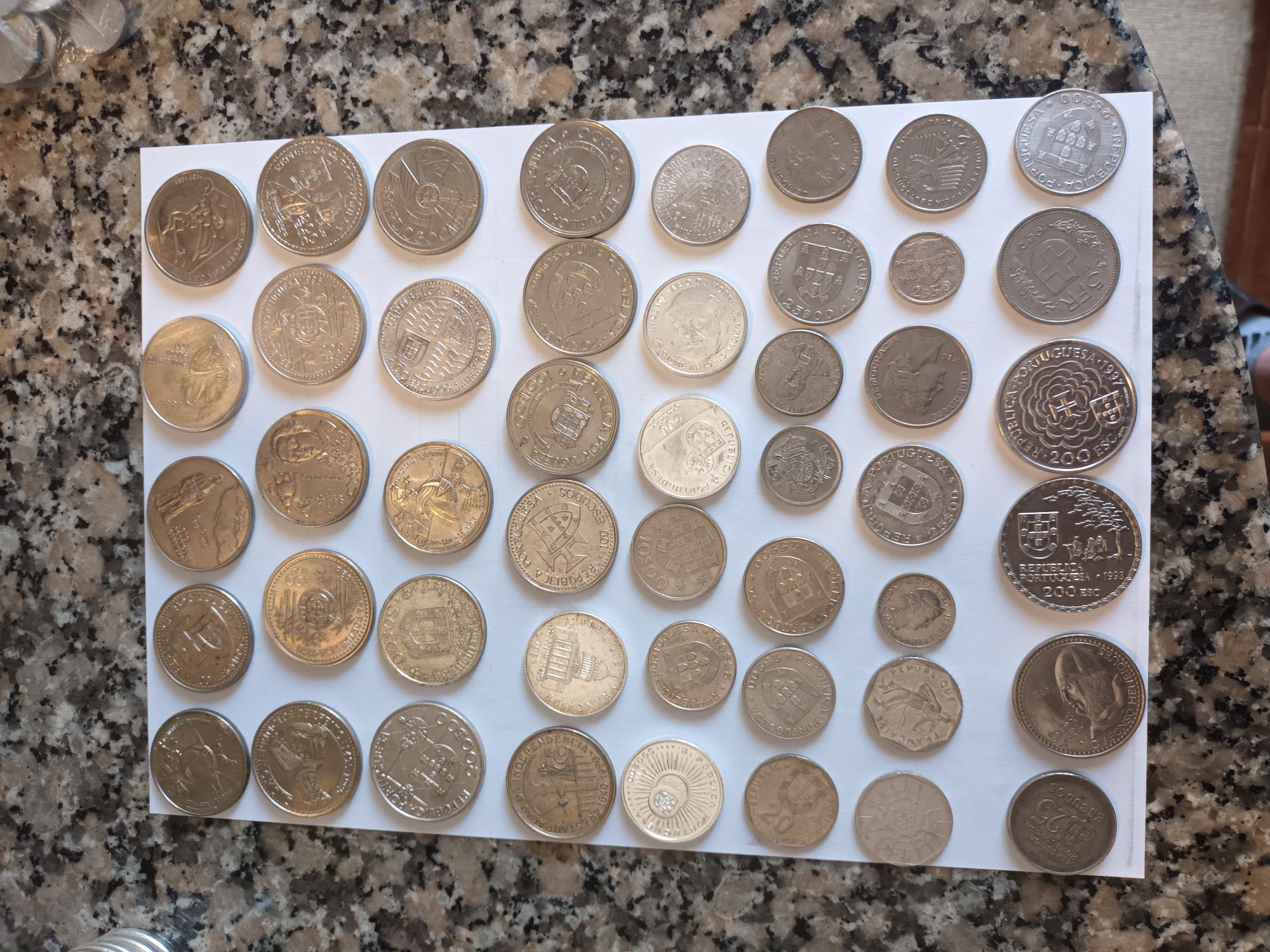 Moedas antigas c.