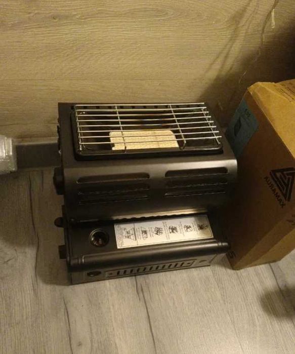 обігрівач газовий для кемпінгу туристичний похідний на риболовлю