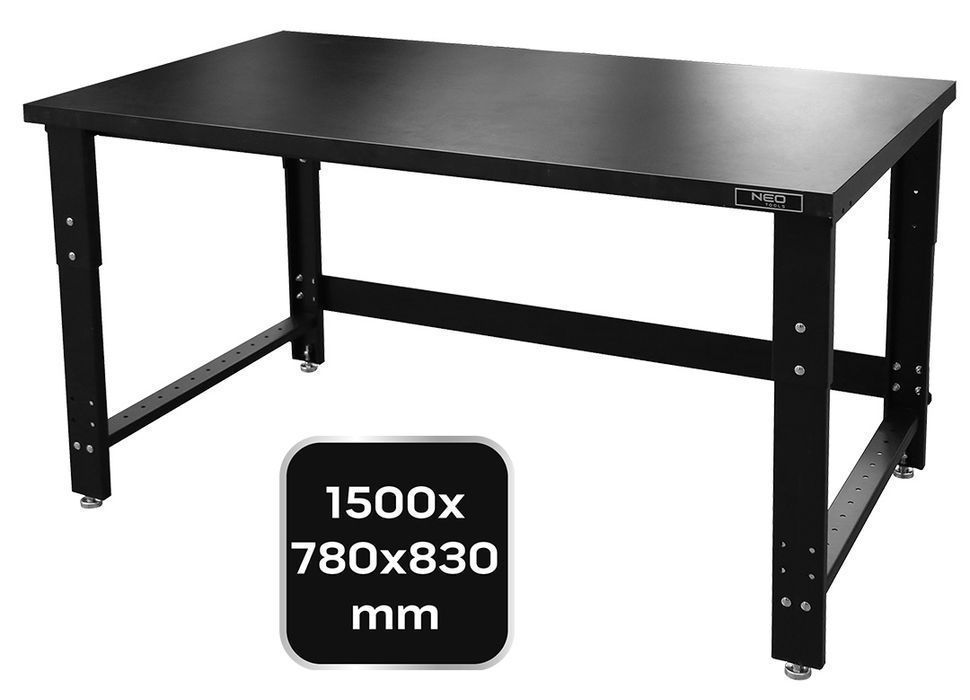 Stół Warsztatowy:1500Mm X 780Mm X 830Mm