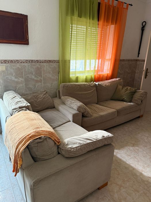 Conjunto de sofás para a sala