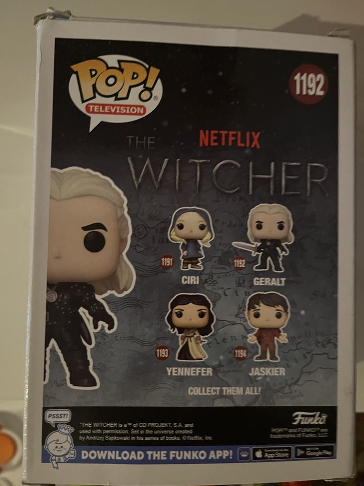 GERALT vinil figure