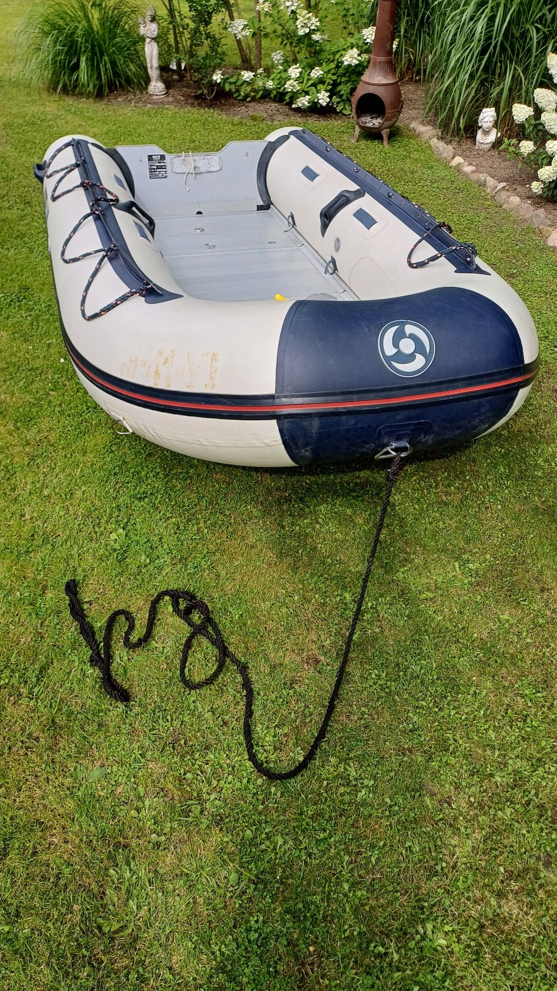 Ponton Yamaha 360 Alu Podłoga i KIL !!!