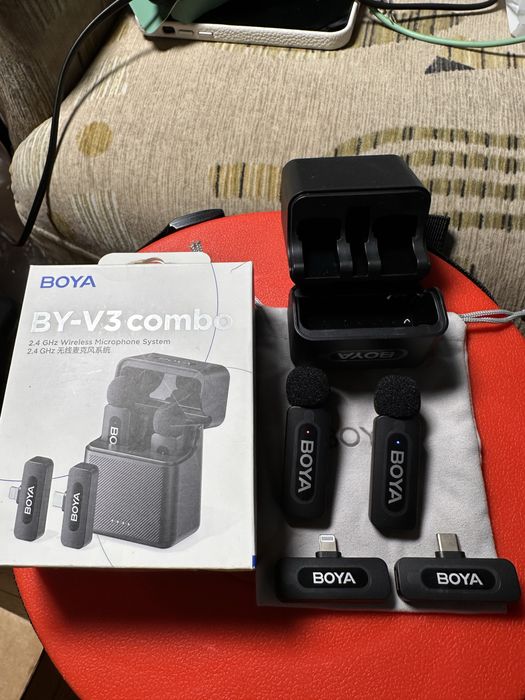 Мікрофони петличні BOYA