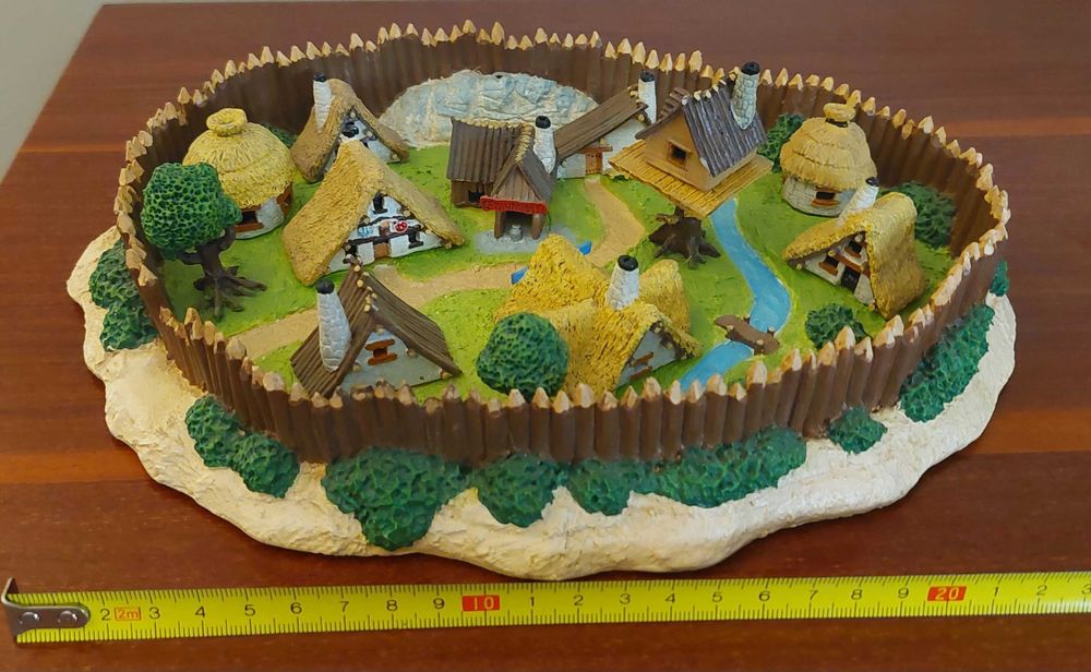 Cenário de Asterix em resina. Raro