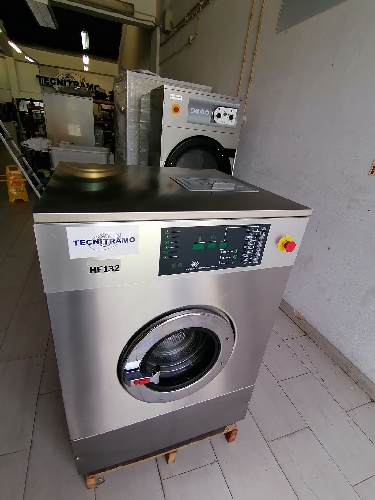 Máquina de lavar roupa industrial 20kg / máquina de secar roupa Self
