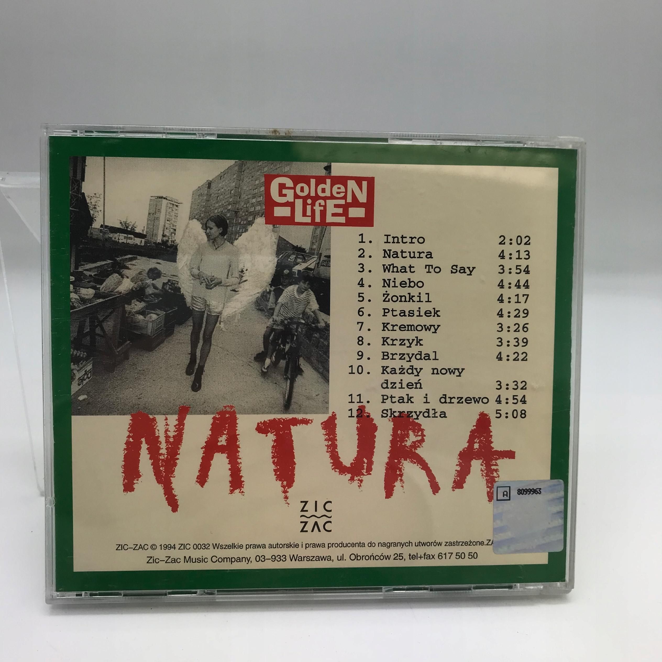 cd - golden life - natura