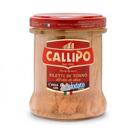 Тунець Callipo у рафінованій оливковії олії 170г