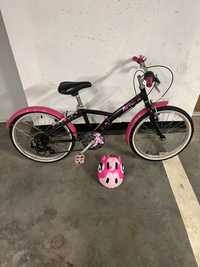 rower dziecięcy + kask