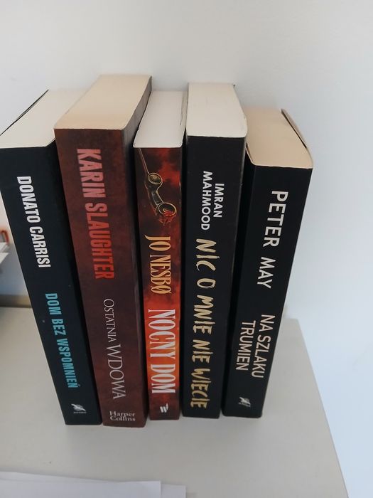 Książki 5 szt thirller