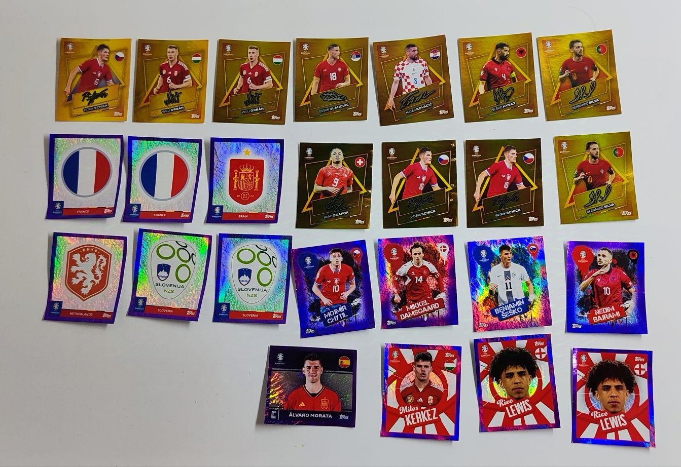 11 Signature SP + 14 Violet Paralel UEFA Euro 2024