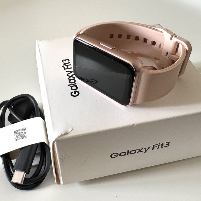 Смарт-браслет Samsung Galaxy Fit3 (Pink Gold, майже новий)