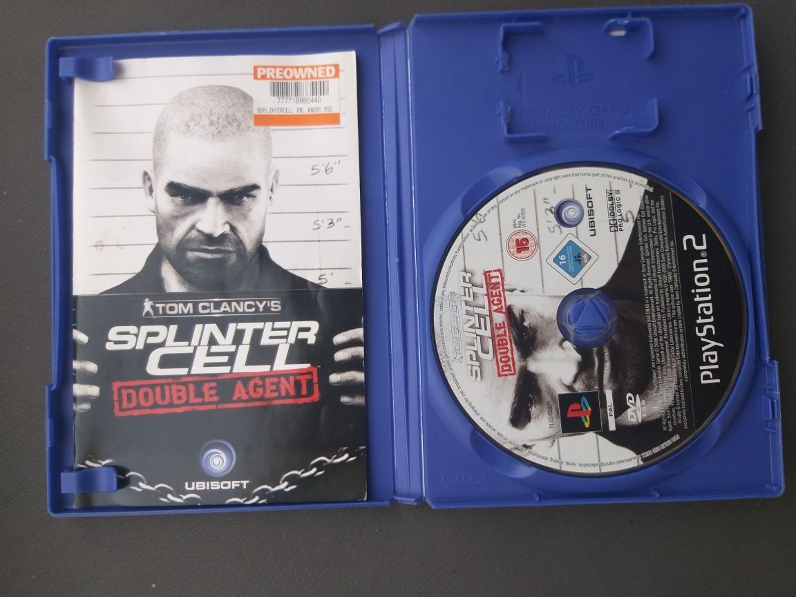 Gra Tom Clancys Splinter Cell Double Agent PS2 Play station ps2