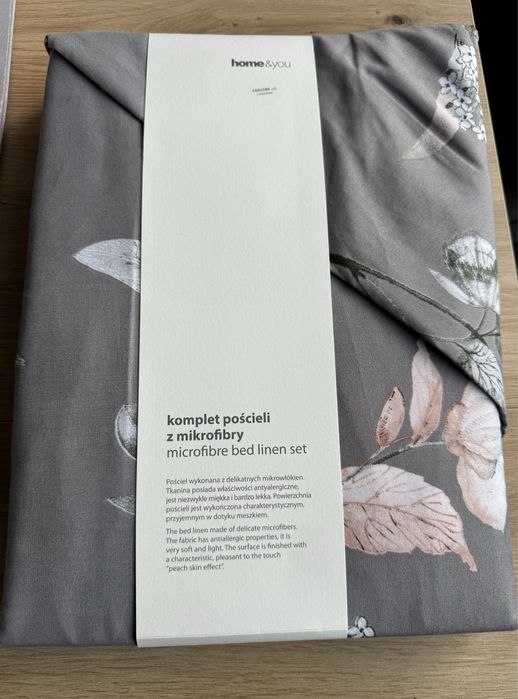 Nowy komplet pościeli z mikrofibry Home & You