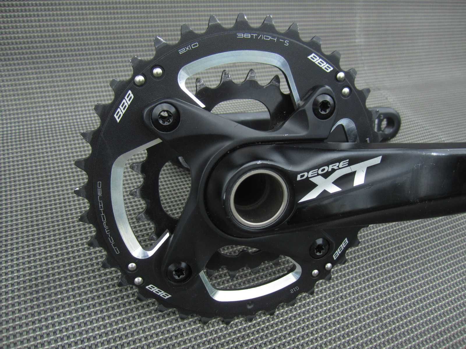Korba Shimano Deore XT 2x10 HT2 175  mtb xc