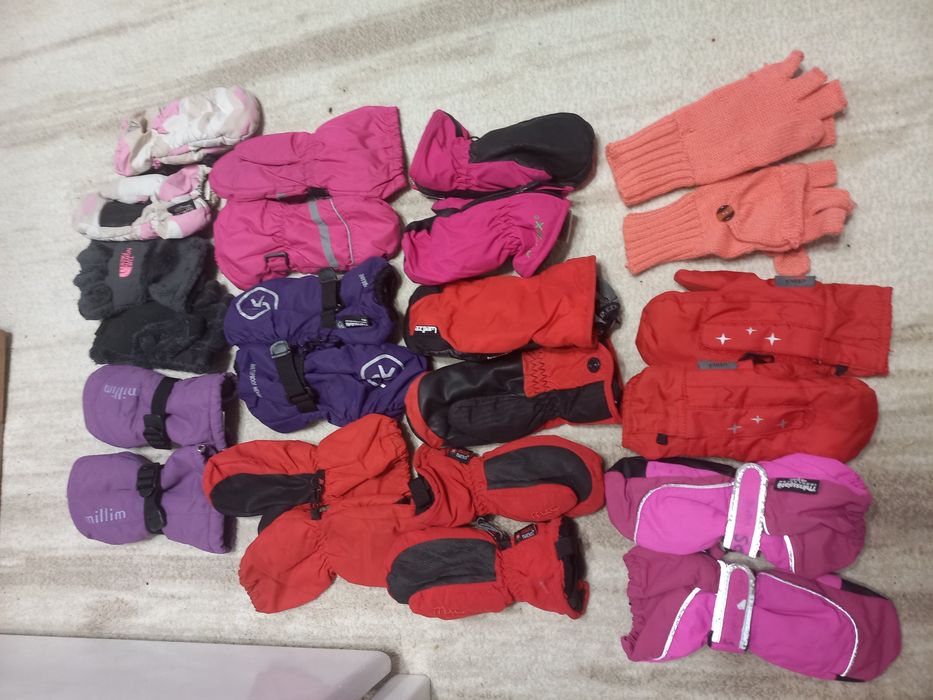 Краги перчатки для девочки