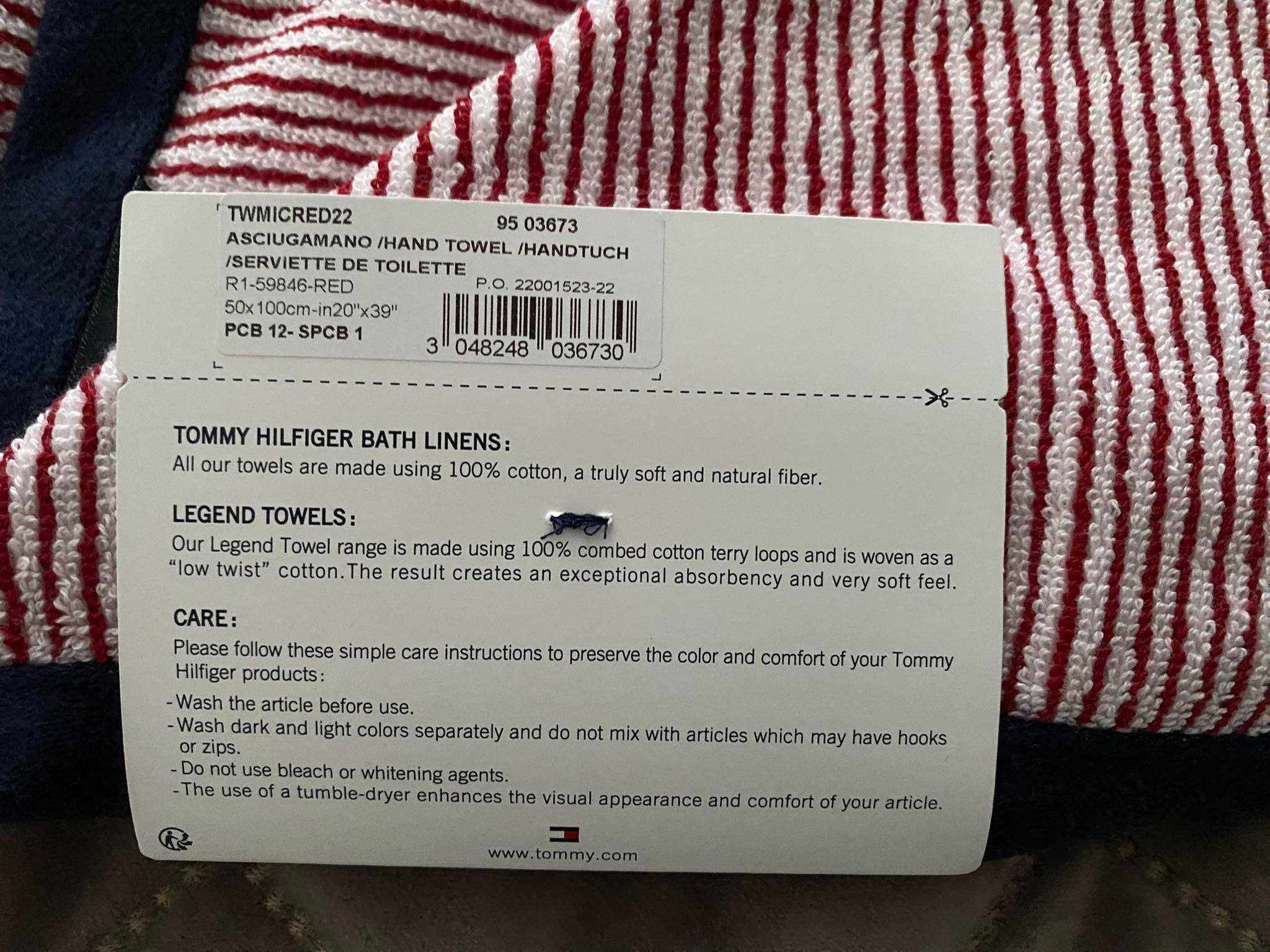 Ręcznik do rąk Tommy Hilfiger