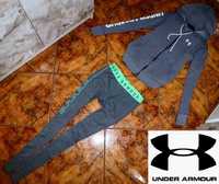 UNDER ARMOUR komplet dres ORYGINAŁ legginsy i bluza r M 38 NOWOŚĆ