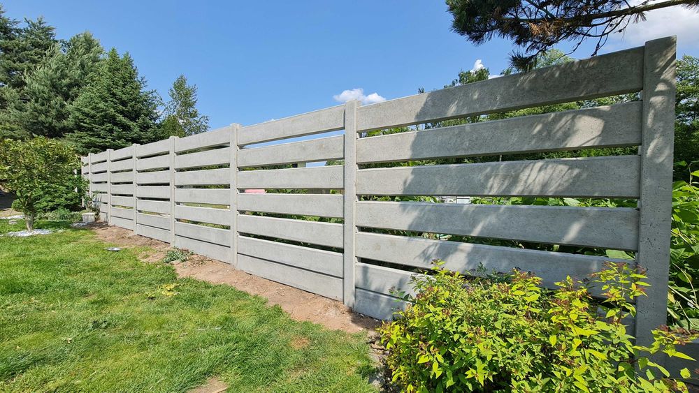 Ogrodzenia Betonowe, Panelowe 3D, Bramy + Furki z MONTAŻEM