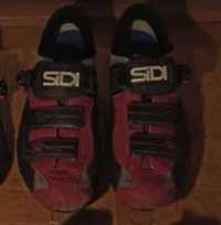 buty sidi czerwone