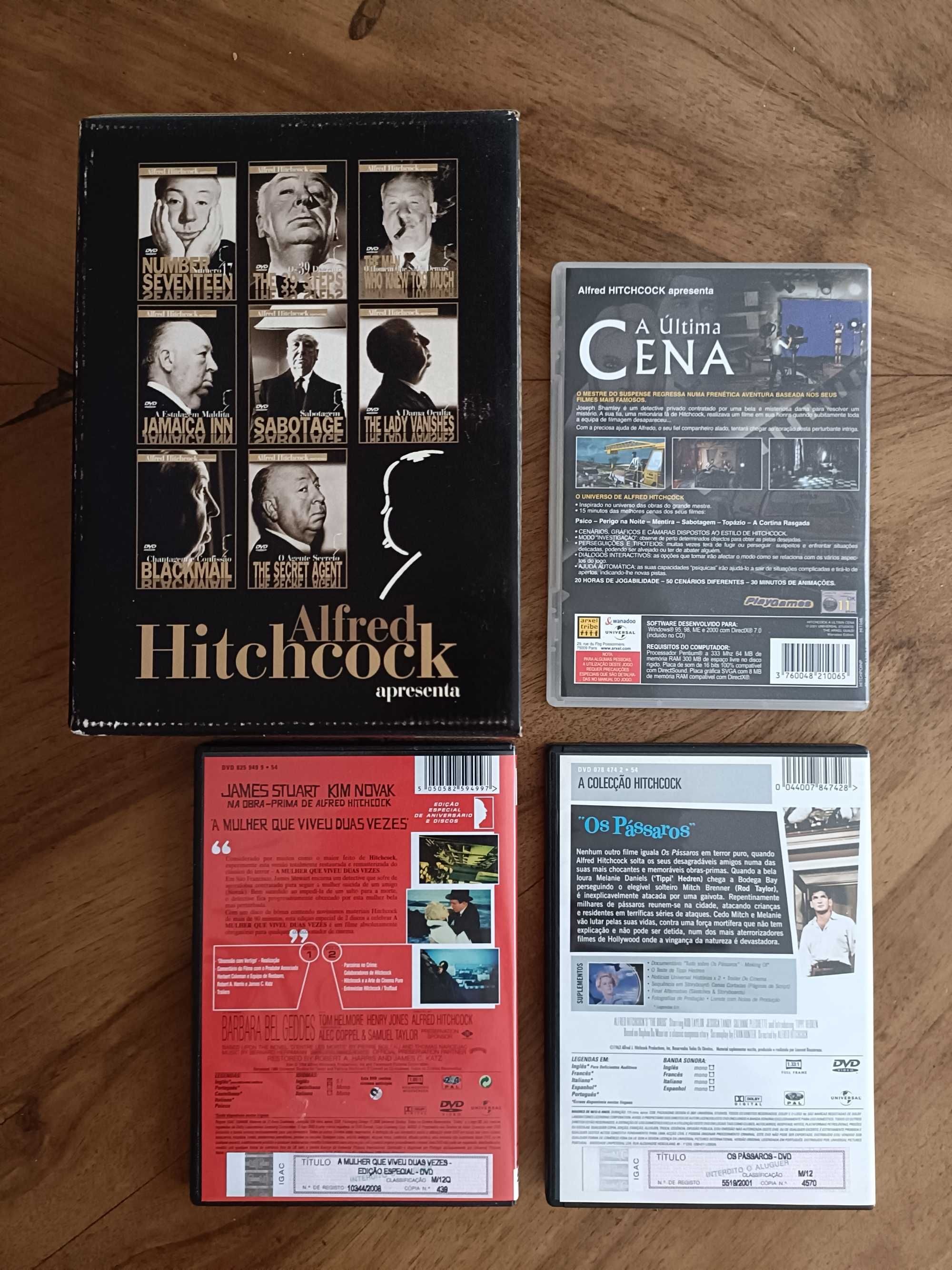 Alfred Hitchcock (DVDs + PC Game)