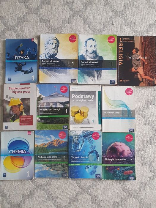 Podręczniki  do technikum