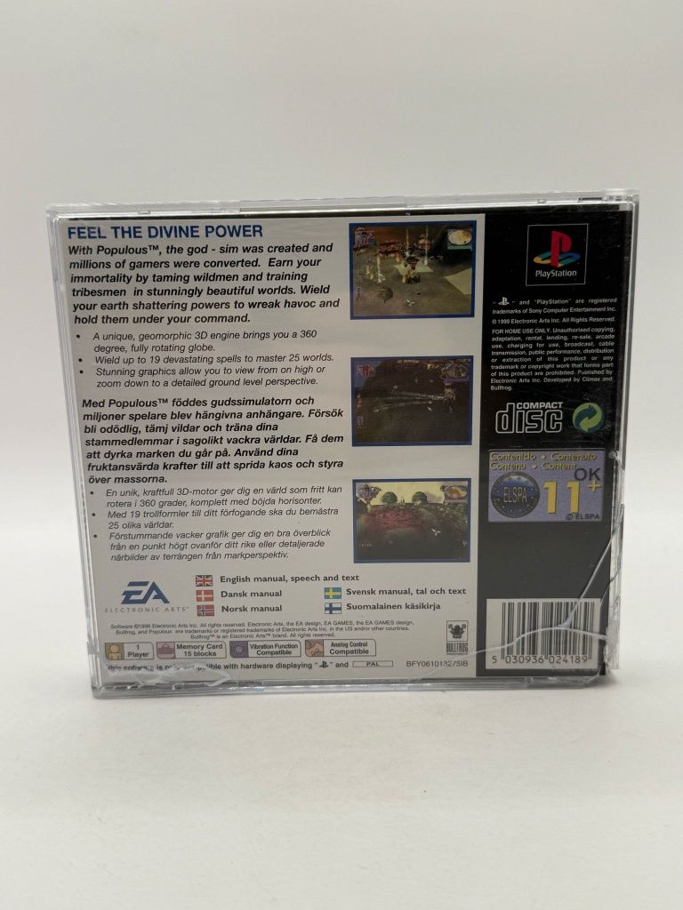 Populous Ps1 nr 9414